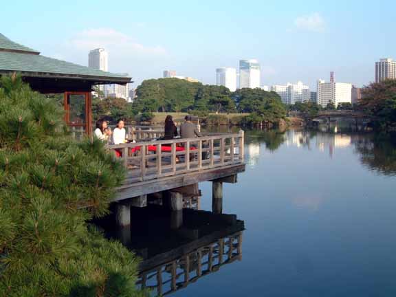 Hama-rikyu Gardens - Tokyo, Japan
