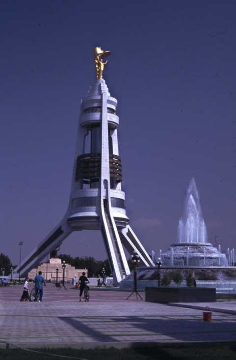 http://www.theorientalcaravan.com/images/Turkmenistan/Ashkhabad%20Monument%201.jpg