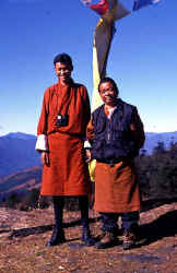 Sangay and Peter.jpg (56935 bytes)